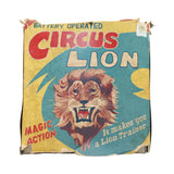 1950's Rock Valley Toys Battery Operated Magic Action Circus Lion with Box (Not Working)