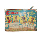 1950's Rock Valley Toys Battery Operated Magic Action Circus Lion with Box (Not Working)
