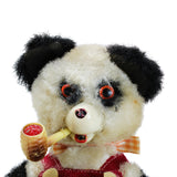 1950's Alps Battery Operated "Pipe Smoking Bear Polishing Shoes" (Non-Working)