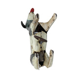 1950's Japan Tin Litho Wind-Up Dog With Spinning Tail And Moving Head