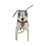 1950's Japan Tin Litho Wind-Up Dog With Spinning Tail And Moving Head