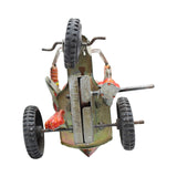 Wind-Up Tin Litho Duck On A Trike