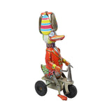 Wind-Up Tin Litho Duck On A Trike