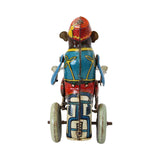 1940's German Tin Wind-Up "Arnold The Monkey" On Tricycle