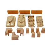 Marx 1991 Desert Storm Liberation Play Set (Never Played With) with Original Box