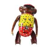 Vintage Inakita Tin Litho Wind-Up Walking Monkey