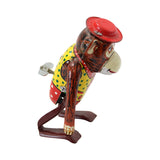 Vintage Inakita Tin Litho Wind-Up Walking Monkey