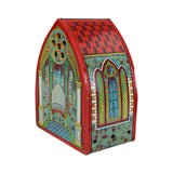1930's J. Chein Wind-up Tin Litho Cathedral Church Pipe Organ