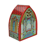 1930's J. Chein Wind-up Tin Litho Cathedral Church Pipe Organ