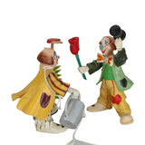 Hand Painted & Crafted Anri Italy Toriart "Big Top" Circus Display with 10 Clowns