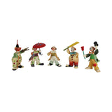 Hand Painted & Crafted Anri Italy Toriart "Big Top" Circus Display with 10 Clowns