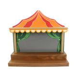 Hand Painted & Crafted Anri Italy Toriart "Big Top" Circus Display with 10 Clowns