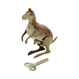 Vintage Post War US Zone German Kohler Tin Wind-Up Kangaroo