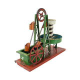 Rare Working 1920's DRGM Spinning Tin Litho Water Mill