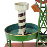 Rare Working 1920's DRGM Spinning Tin Litho Water Mill
