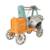 Antique Kenton Jaeger Cast Iron/Nickel-Plated Cement Mixer