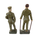 Lineol Red Cross Tent With 5 - Medical Related Elastolin Figures