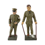 Lineol Red Cross Tent With 5 - Medical Related Elastolin Figures