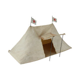Lineol Red Cross Tent With 5 - Medical Related Elastolin Figures
