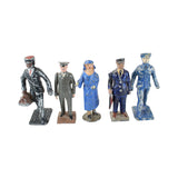 15 - Vintage Metal Railroad Related Figures