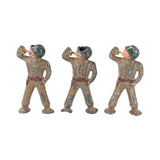 11- Vintage WWII Barclay Podfoot Lead Soldiers In Action