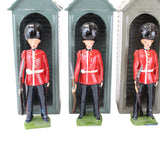 6 Sets- #329 Old Britains 1950's Lead Scots Guards with Sentry Boxes