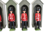 6 Sets- #329 Old Britains 1950's Lead Scots Guards with Sentry Boxes