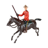 Britains Ltd. Lead Figure Set #1349 - 4 Royal Canadian Mounted Police in Summer Dress Uniforms