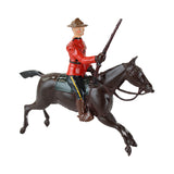 Britains Ltd. Lead Figure Set #1349 - 4 Royal Canadian Mounted Police in Summer Dress Uniforms