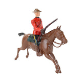 Britains Ltd. Lead Figure Set #1349 - 4 Royal Canadian Mounted Police in Summer Dress Uniforms