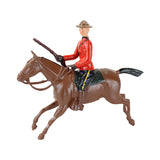 Britains Ltd. Lead Figure Set #1349 - 4 Royal Canadian Mounted Police in Summer Dress Uniforms