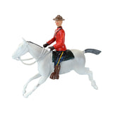 Britains Ltd. Lead Figure Set #1349 - 4 Royal Canadian Mounted Police in Summer Dress Uniforms