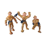 Very Scarce Set of 7 Die-Cast Metal Space Figures