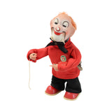 Rare West German Carl Wind-Up Clown with String