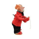 Rare West German Carl Wind-Up Clown with String