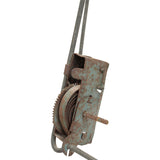 Antique Mechanical Swing with Celluloid Clown on Trapeze