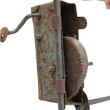 Antique Mechanical Swing with Celluloid Clown on Trapeze