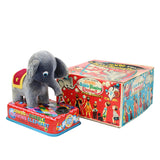 1950's Battery Operated Jumbo The Bubble Blowing Elephant with Box (Not-Working)