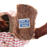 Occupied Japan Wind-Up Pipe Smoking Walking Monkey with Briefcase
