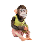 1950's Kuramochi & Co (Korea) Battery Operated Mechanical Monkey With Cymbals (Not-Working)