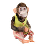 1950's Kuramochi & Co (Korea) Battery Operated Mechanical Monkey With Cymbals (Not-Working)