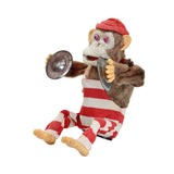 Vintage HSIN Chi (Taiwan) Jolly Cymbal Clapping Monkey Battery-Operated Toy (Not-Working)