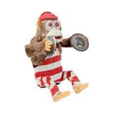 Vintage HSIN Chi (Taiwan) Jolly Cymbal Clapping Monkey Battery-Operated Toy (Not-Working)