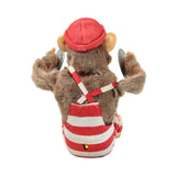 Vintage HSIN Chi (Taiwan) Jolly Cymbal Clapping Monkey Battery-Operated Toy (Not-Working)