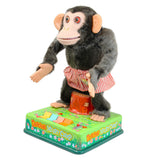 1960's Kuamochi & Co Japan Battery Operated Dancing Merry Chimp (Not-Working)