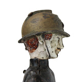 Antique Tin Wind-Up Walking Constable or Soldier (Germany, Likely Guntherman)