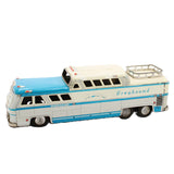 1960’s Japanese Tin Litho Friction Drive Greyhound Bus With Passenger Movement