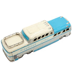 1960’s Japanese Tin Litho Friction Drive Greyhound Bus With Passenger Movement