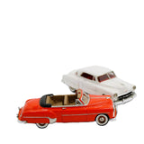 Two Beautiful Record M.R.F. Resin Cars - 1952 Catalina Convertible & Chevrolet Hardtop With Boxes