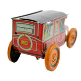 Chein & Co 1920’s Tin Litho Chaufferuered Touring Car (Wind-Up Mechanism Missing)